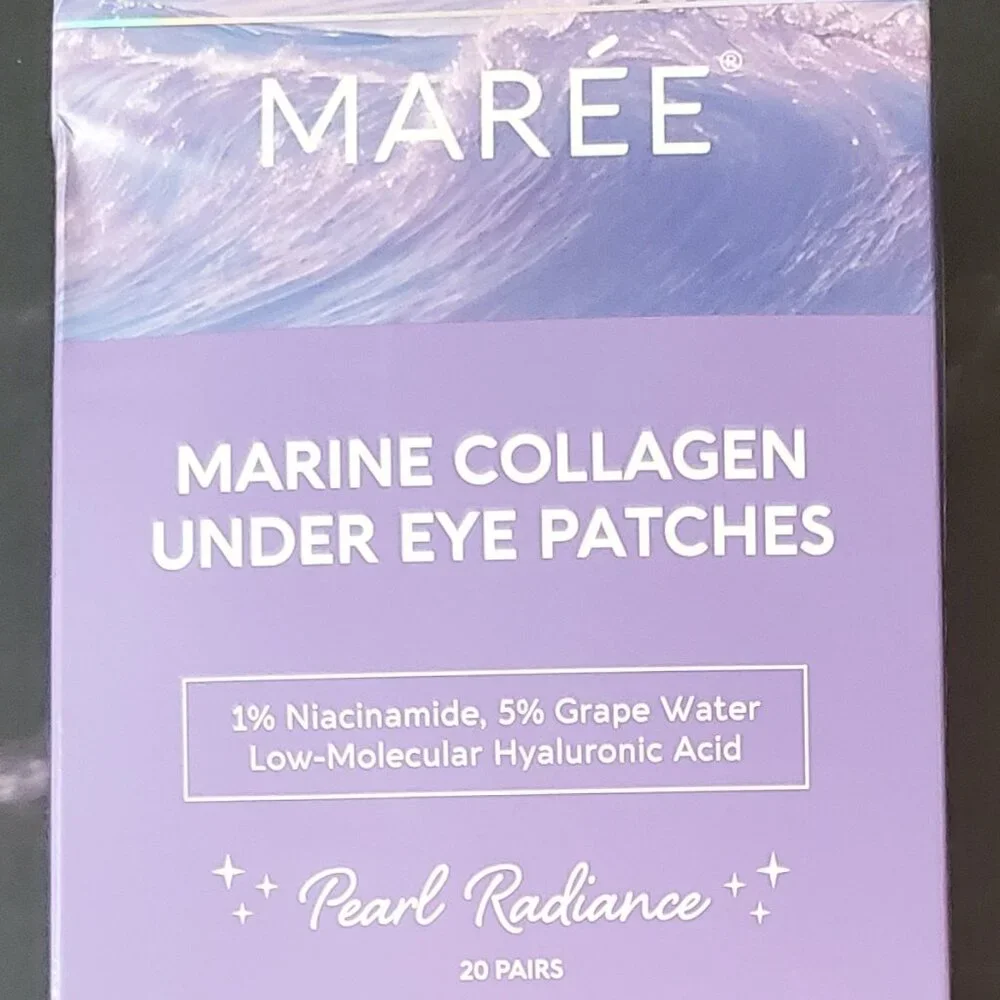 Maree Marine Collagen Under Eye Patches  20 Pairs  Brand New